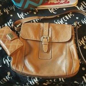 Fossil crossbody and wallet